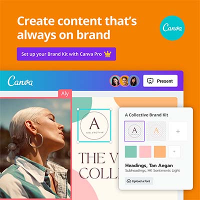 Canva is a great way for non-designers to create effective graphics