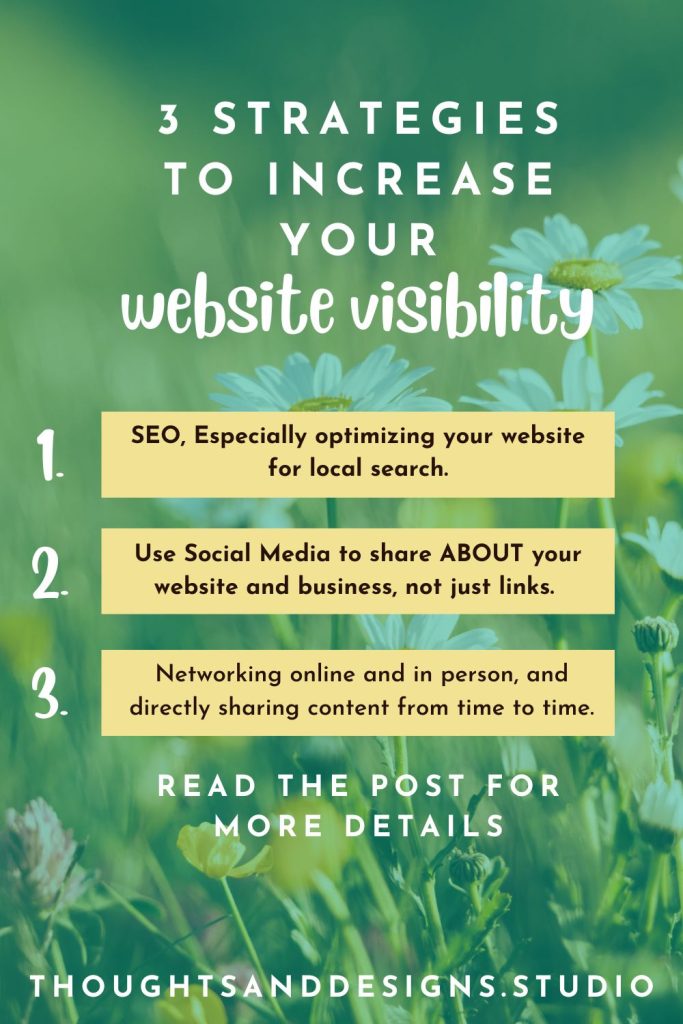3 Strategies to increase your website visibility